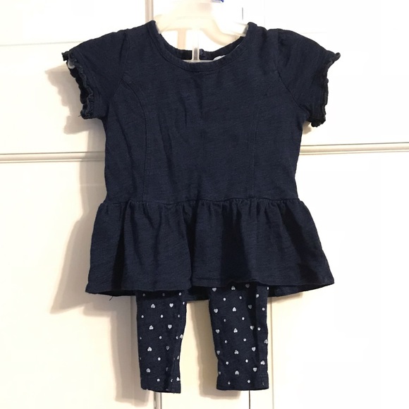 Guess Other - Guess peplum top set. $8 🌟🌟🌟4for$20🌟🌟🌟